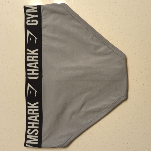 Gymshark Men's Light Gray Briefs - Picture 2 of 2